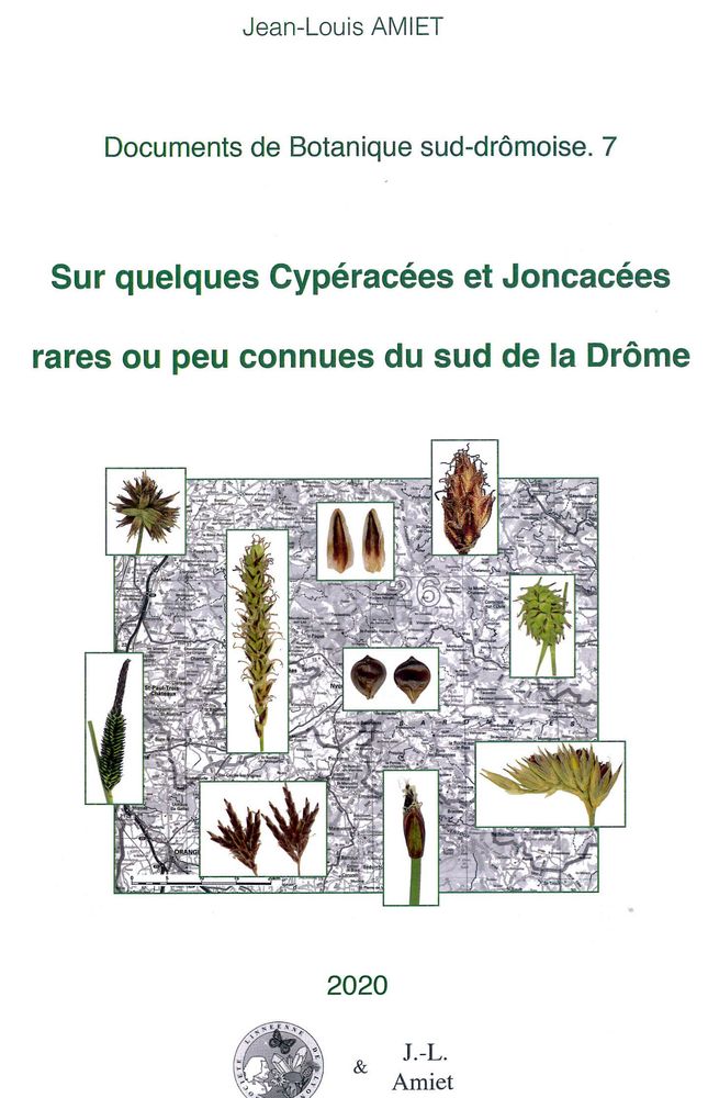 Couverture — Documents de botanique sud-drômoise 7. Cypéracées et Joncacées rares ou peu connues