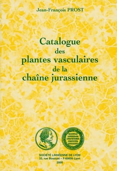 Couverture — Catalogue des plantes vasculaires de la chaîne jurassienne